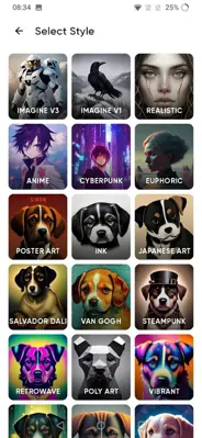 Imagine  AI Art Generator android App screenshot 8